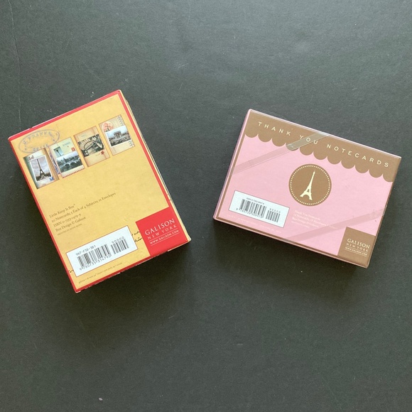Galison NY Set of 2 Boxes of Paris Notecards/20 + 12 Cards/NEW/NEVER USED! - Picture 2 of 5